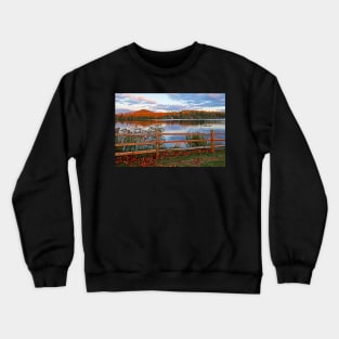 Lake Placid Upstate New York NY Adirondacks Autumn Crewneck Sweatshirt